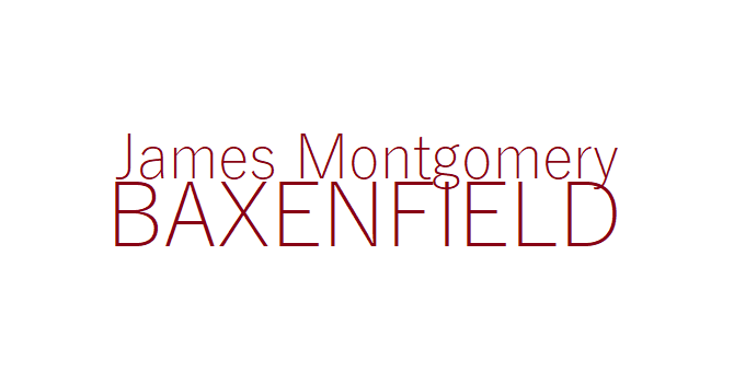 James Montgomery Baxenfield